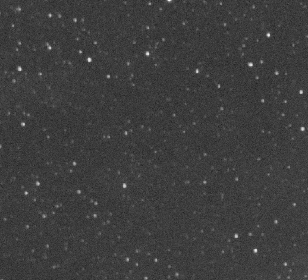 Star field blurred